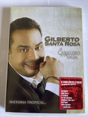 Gilberto Santa Rosa - El Caballero De La Salsa - La Historia Tropical (DVD,...