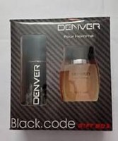 Denver Black Code Gift Set (perfume & Deodorant) Denver Black Code Gift Set (perfume & Deodorant)