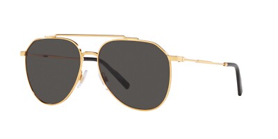 Dolce & Gabbana DG 2296 Gold/Grey (02/87) Sunglasses | eBay