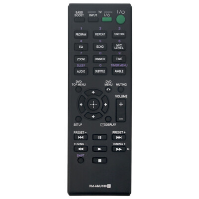 RM-AMU180 IF Ersatzfernbedienung fur Sony AUDIO HIFI SYSTEM CMT-S40D HCD-SR1D