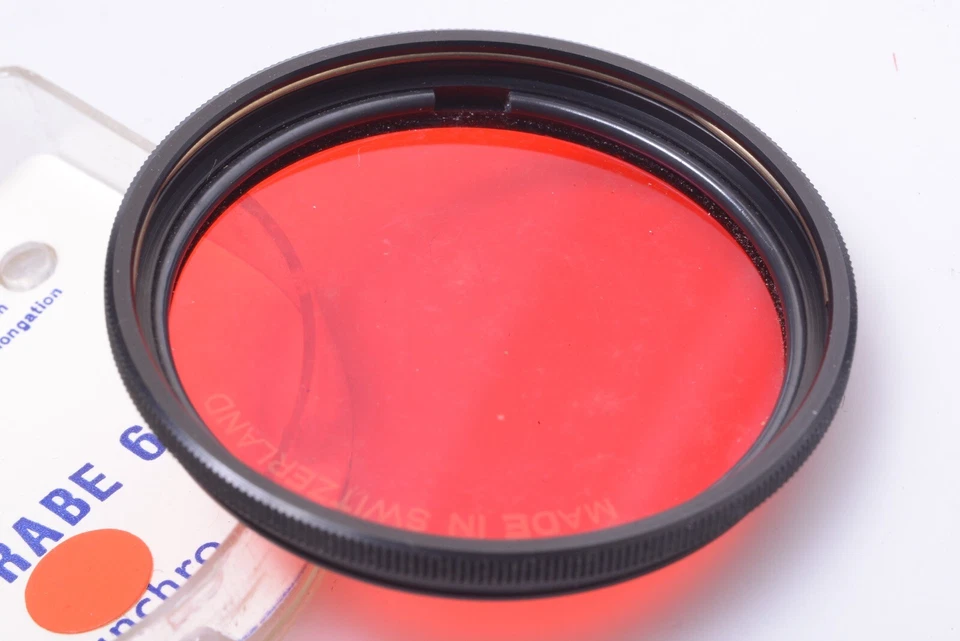 ✅ ALPA FILTER 47MM FILTRABE 60 RED FOR LENS ON 35MM CAMERA - Image 3 of 3