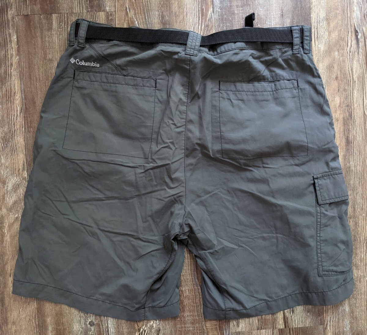 ★★Columbia★★ CU SIGNATURE CARGO NYLON SHORTS PANTS Dust Columbia Men's Washed Out Cargo Short, Desert Orange, 28