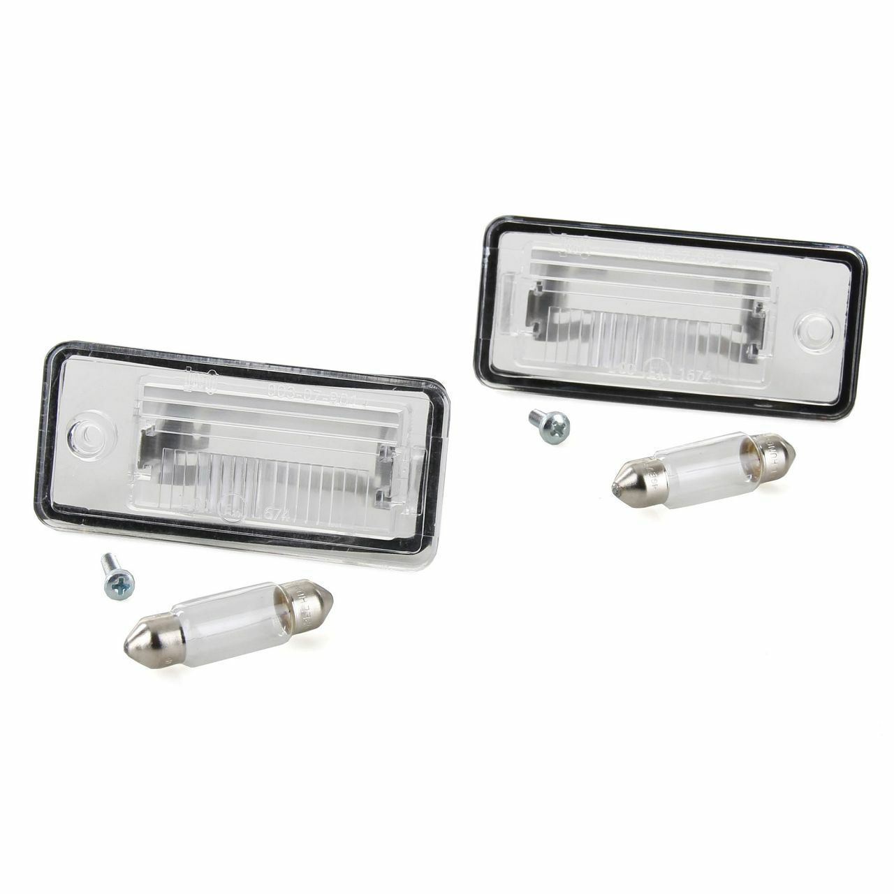 2x Luci LED Cortesia Targa Posteriore Con Codici 8E0807430A 8E0943021B Per Audi - Foto 6