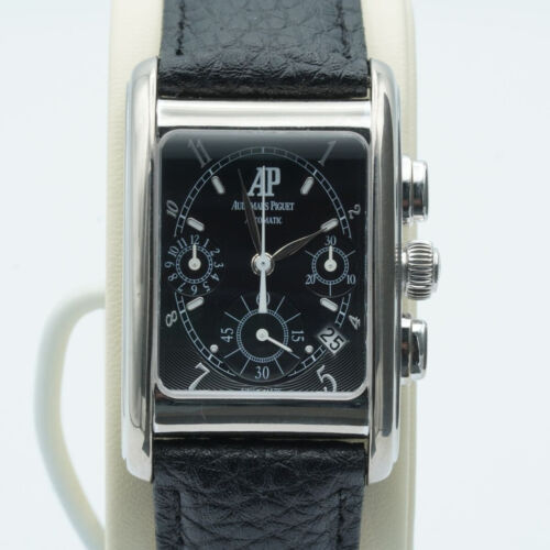 Audemars Piguet Edward Chrono 18K Gold Men's Watch Vintage 29Mm 25925 White Gold