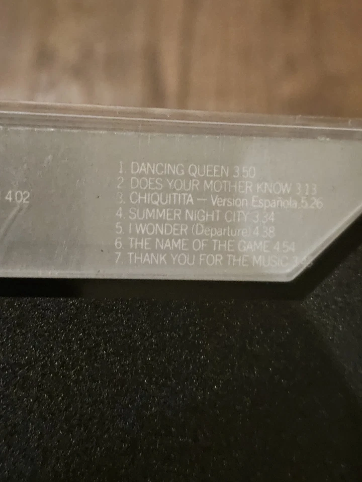 VTG ABBA Grandes Exitos Vol. 2 (Greatest Hits) Cassete Tape Made in Spain - Image 4 of 4