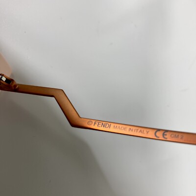 NWT Fendi Orange Pink Glitter Cat Eye Sunglasses FF 0137/S 0NUG | eBay