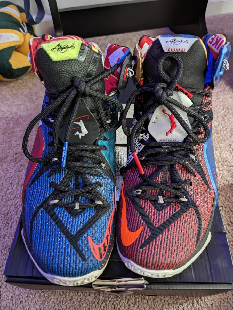 2015) Nike LeBron 12 What the LeBron SZ 8 | eBay 2015) Nike LeBron 12 What the LeBron SZ 8 | eBay