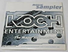 KOCH ENTERTAINMENT THE MAJOR ALTERNATIVE SAMPLER CD 2003 Promo New Sealed