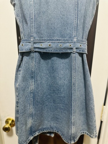MICHAEL Michael Kors Chain Trim Denim Dress - Picture 12 of 19