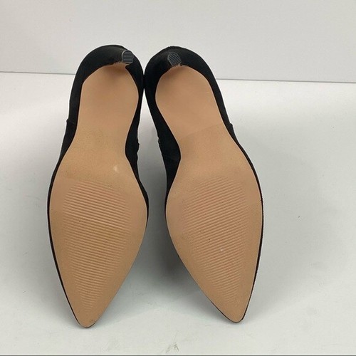 XOXO Sz 5.5 women's stiletto heeled black booties New in box - Picture 9 of 12