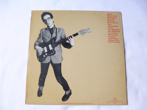 ELVIS COSTELLO ~ MY AIM IS TRUE ~ UK 1ST PRESS NEW WAVE VINYL LP ~ PLAYS WELL - Picture 3 of 12