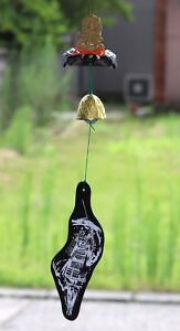 Furin Wind bell chime Nanbu cast iron Japan Takaoka CraftKabuto Uesugi Kenshin - Picture 2 of 4