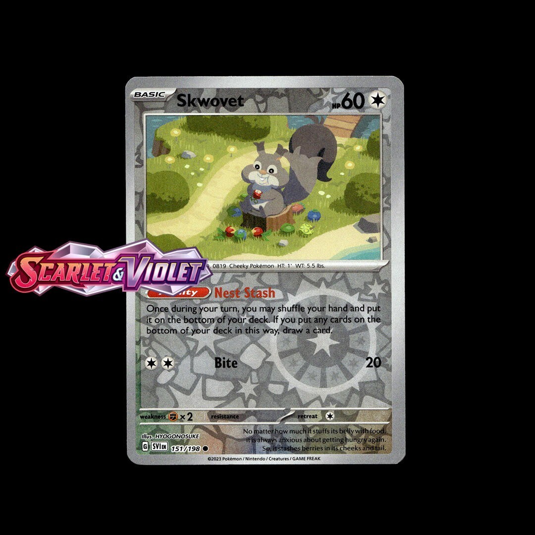 Pokemon Scarlet & Violet Base Set | Choose Your Card! | Reverse Holo/Holo