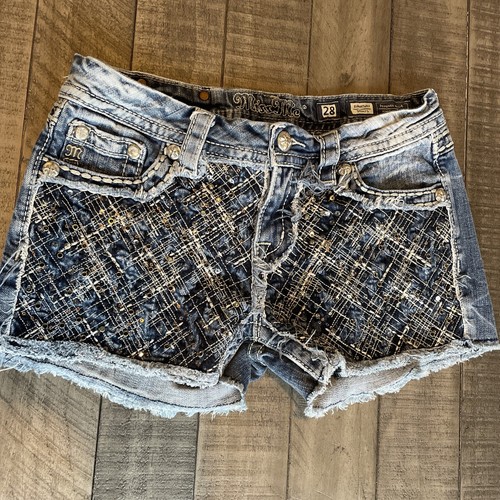 Miss Me Signature Womens Sz 28 Shorts 