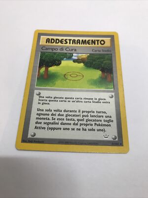 Addestramento Campo Di Cura 61/64 Pokemon Card (italian)