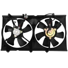 For 2003 2004-2007 Mitsubishi Lancer Radiator Condenser Cooling Fan Assembly