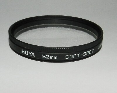 Hoya Special Effect Soft Spot W/Case. 52mm.Lens Protection. Rare &Excellent