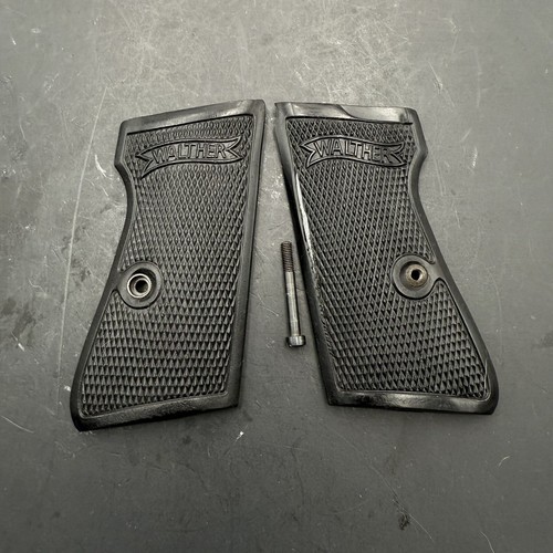 Walther PP Factory Original Pre War Zella Mehlis Vintage Weighted Grips & Screw