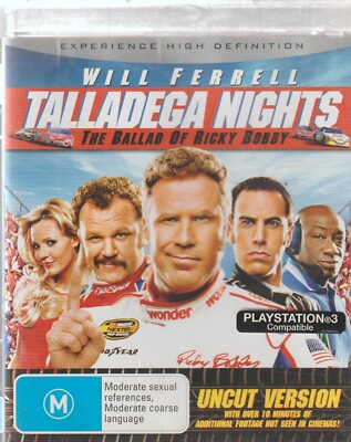 Will Ferrell Talladega Nights Blu-ray Disc Australia