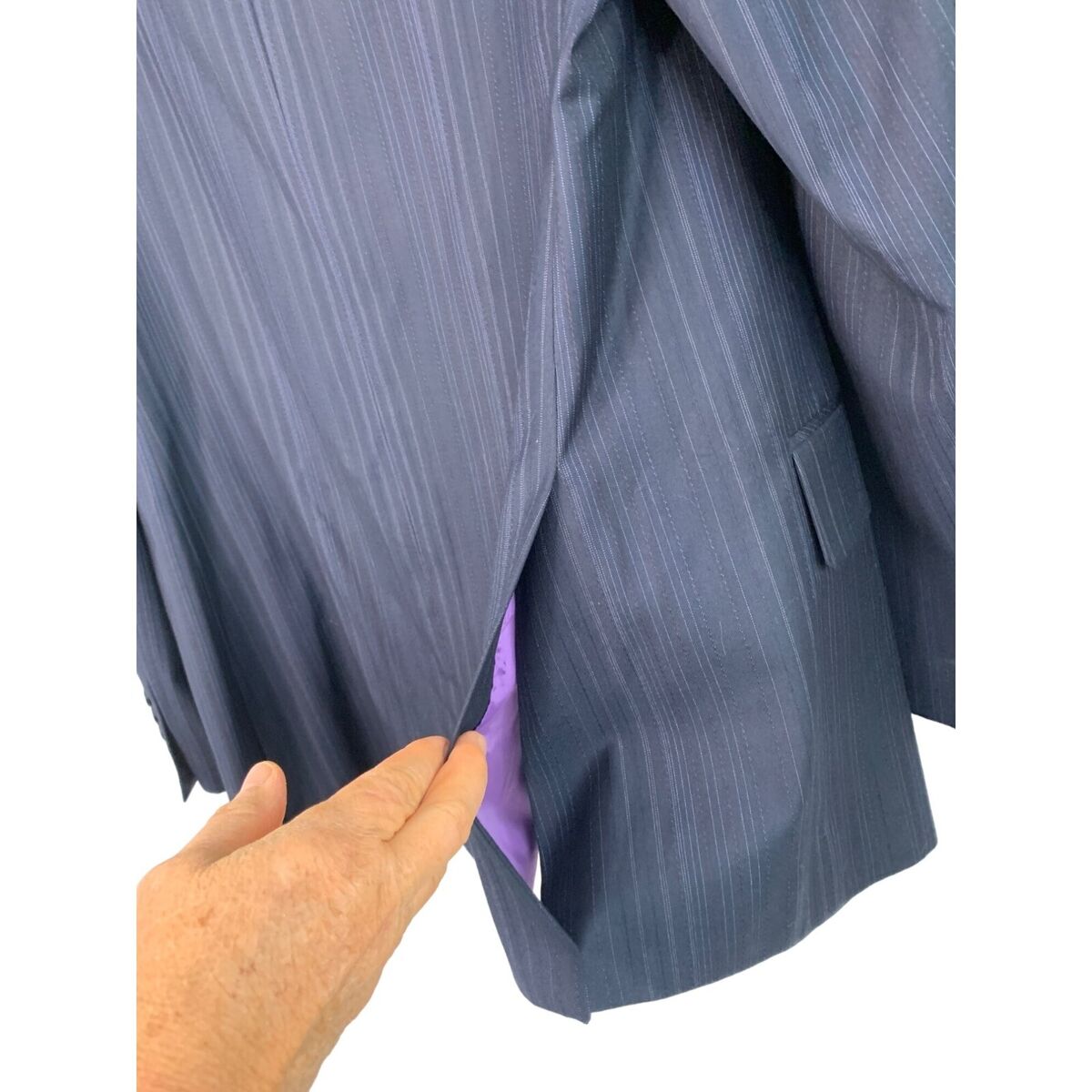 Recent Paul Smith London Mens Pinstripe Wool Blazer Size 44R Recent Paul Smith London Mens Pinstripe Wool Blazer Size 44R