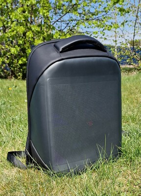 LED Rucksack, Farbbildschirm, Werbung, Unisex, Reise, Laptop 