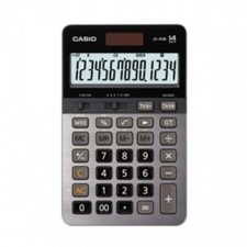 Calculadora Casio JS-40B negra función fiscal contador fiscal 14 dígitos