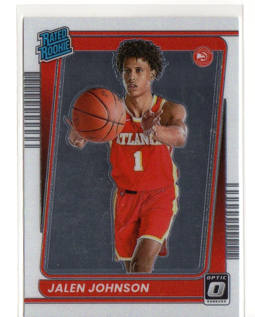 JALEN JOHNSON 2021-22 OPTIC RATED ROOKIE #181  (ID 3053)