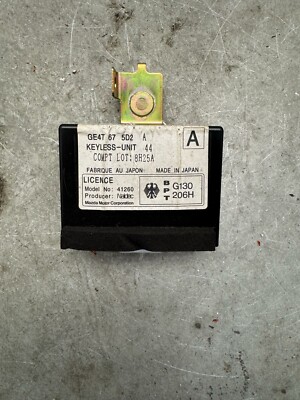 Original Mazda 323 Steuergerät Wegfahrsperre Zentralverrieglung GE4T675D2A
