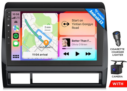 For Toyota Tacoma 2005-2013 9" Android Auto 13 Car Radio Stereo GPS CarPlay WiFi - Picture 22 of 24