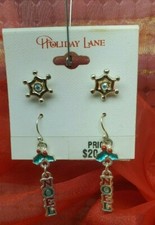 Christmas Earrings Noel