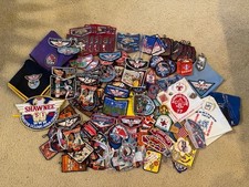 Huge 200+ patch lot, neckerchiefs, Shawnee Lodge 51 St. Louis council Boy Scouts