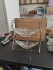 Three Anchor Hocking Banana Split Boats With Vintage Relish Carousel — photo 2