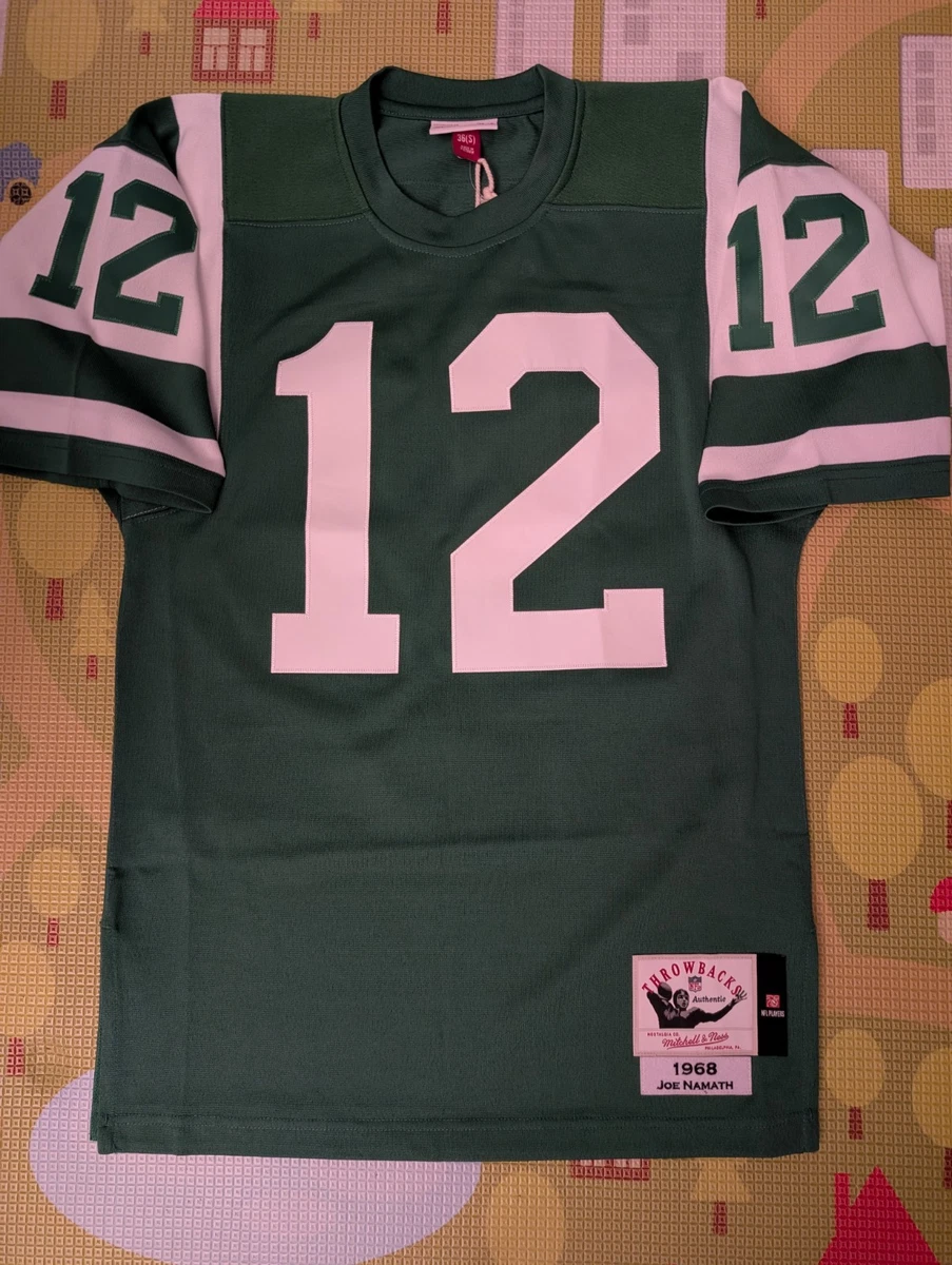 25+ Mitchell & Ness Joe Namath New York Jets NFL Jerseys for sale