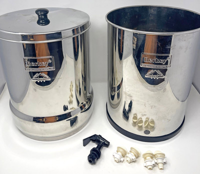 Imperial Berkey 4.5 Gallon Gravity Fed Water Filtration System No Filters Used