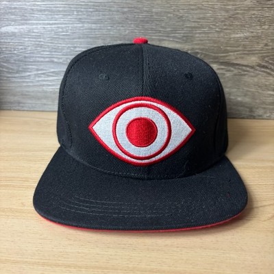 Noragami Hat Cap Snap Back Black Red Trucker Logo Adjustable