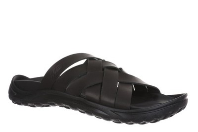 NEW IN BOX*MBT*WOMENS*ANATOMICAL SANDALS*RIKU*BLACK LEATHER*SLIP ON*SIZE 39/8