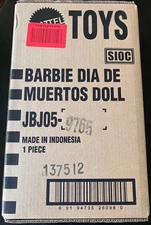 Mattel 2025 Barbie Dia De Muertos Day of the Dead Doll JBJ05 9765 NEW in SHIPPER