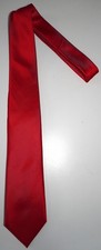 NEW SOLID DARK PINK MEN'S SHINY NECKTIE