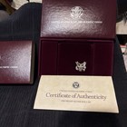 1988 S Proof Olympic US Mint Commemorative 90% Silver Dollar Coin w/ Box& Coa — photo 2