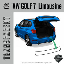 Ladekantenschutz Lackschutzfolie  für  VW Golf 7 Limousine | transparent | 150µm