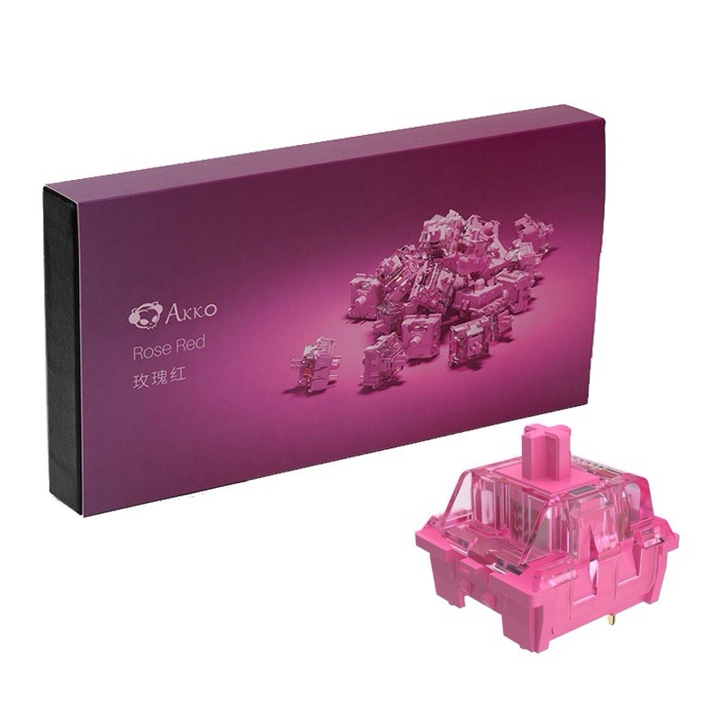 RURU MARY'S アートボード CS ROSE RED Akko Rose Red Switches | eBay