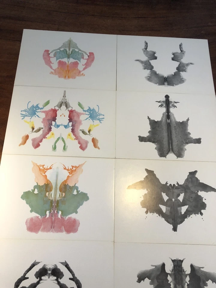 Vintage Rorschach Psychodiagnostic Plates 1948 - Image 4 of 4