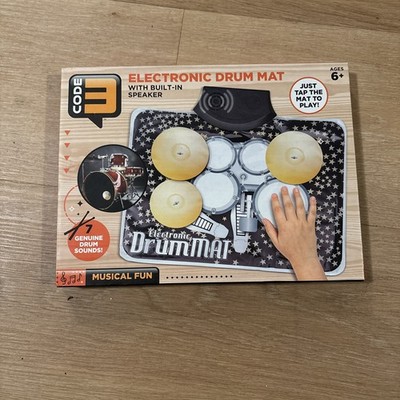 NEW Electronic Drum Mat With Built-In Speaker Six Different Drum Sounds Code3￼￼