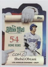 2025 Topps Holiday Making the Nice List Shohei Ohtani #MNL-1