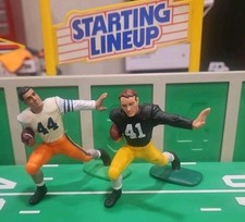 2 Heisman Pose Loose/open Kenner Starting Lineup Near Mint Glenn & Ernie Davis