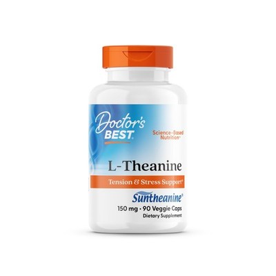 Doctor's Best L-Theanine Contains Suntheanine, Helps Reduce Str... USA FAST SHIP