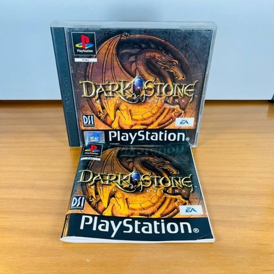 DARK STONE ITALIAN PS1 - COMPLETE GAME MANUAL for PLAYSTATION 1 ITA