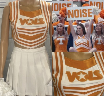 Cheerleading Uniform College VOLS Rare Adult Sm | eBay