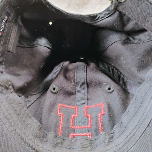 Tommy Hilfiger Hat H Logo Embroidered Strapback Adjustable Dusty Blue Cap - Picture 9 of 10