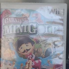 2K Play Carnival Games Mini-Golf Nintendo Wii Sports Arcade Multiplayer Manual